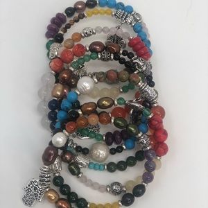 Handmade Jewelry Semi Precious Stones